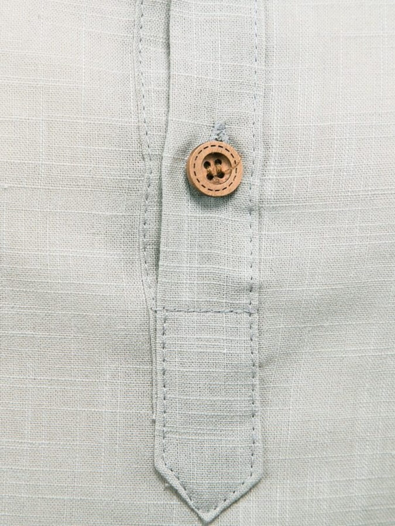 Button Detail Long Sleeve Shirt | The Nichole Collection