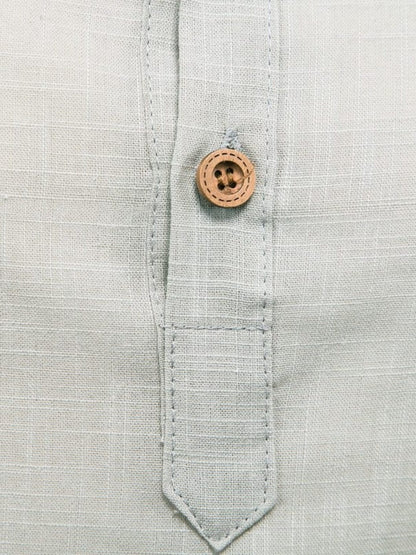 Button Detail Long Sleeve Shirt | The Nichole Collection