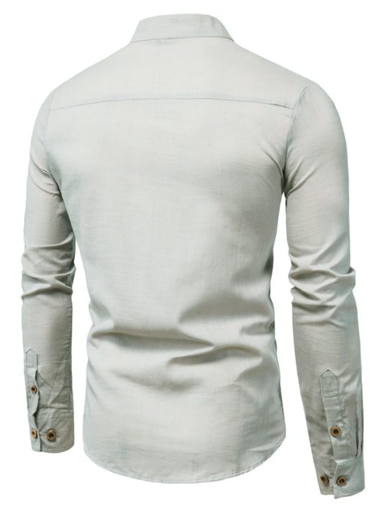 Button Detail Long Sleeve Shirt | The Nichole Collection