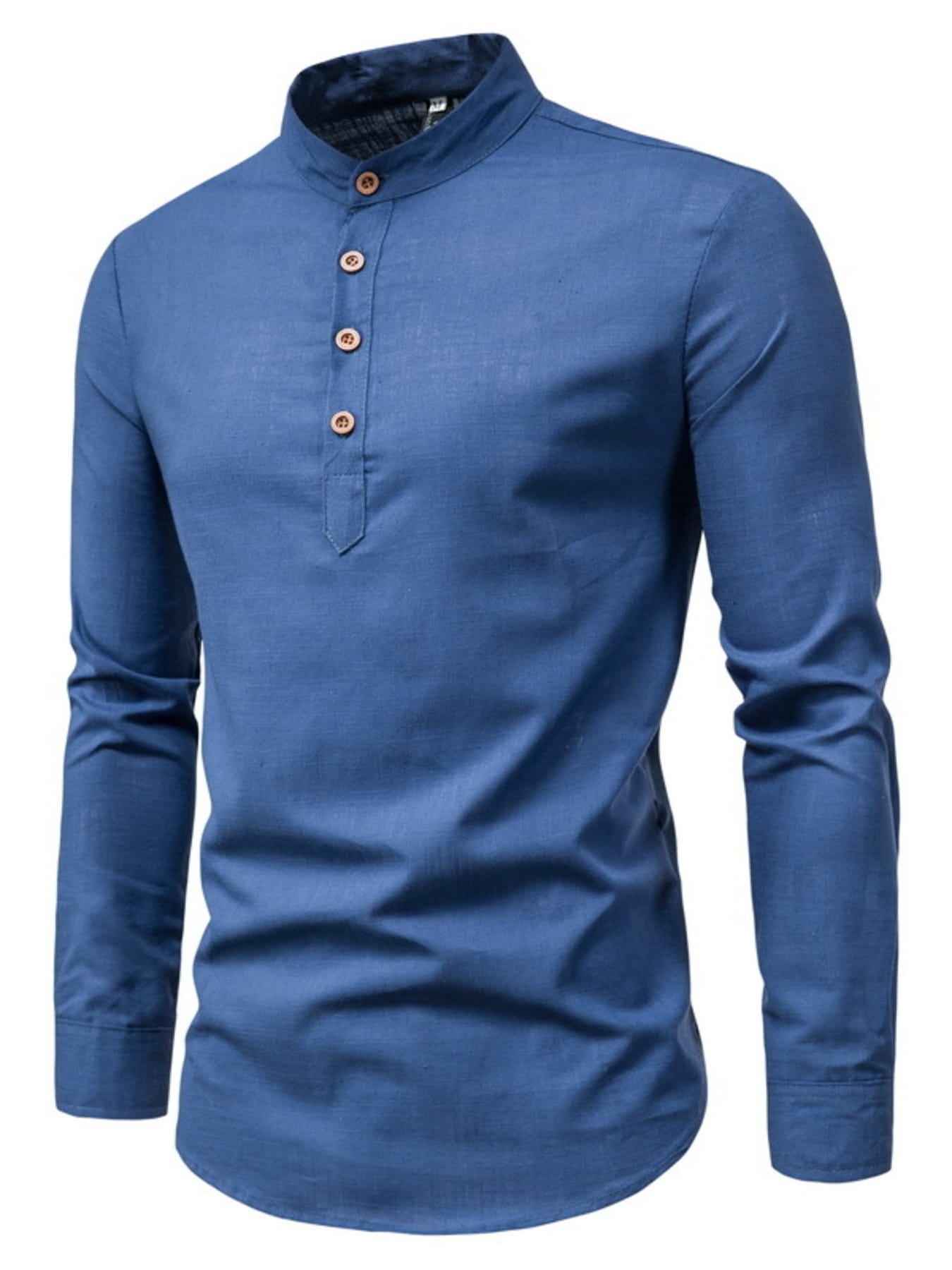Button Detail Long Sleeve Shirt | The Nichole Collection