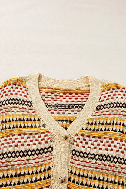 Button Down Long Sleeve Cardigan The Nichole Collection