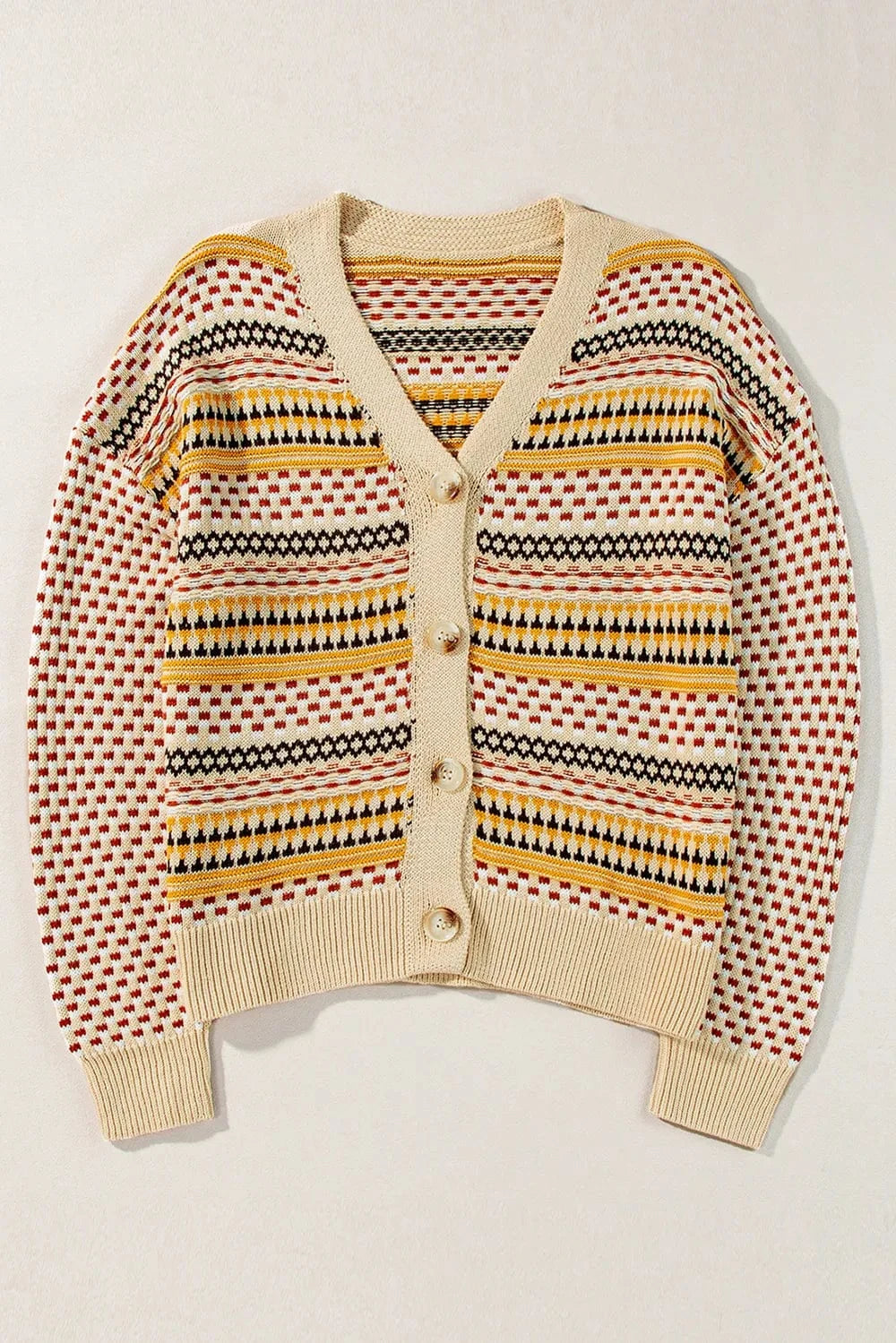 Button Down Long Sleeve Cardigan The Nichole Collection