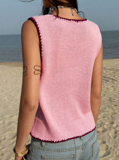 Button-Down Sweater Vest The Nichole Collection - Official Site