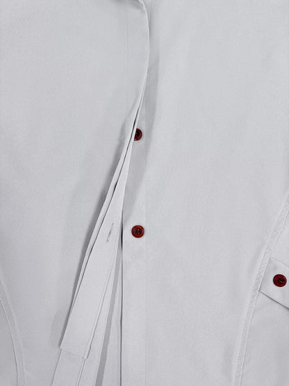 Button Up Hooded Longline Trench Coat The Nichole Collection