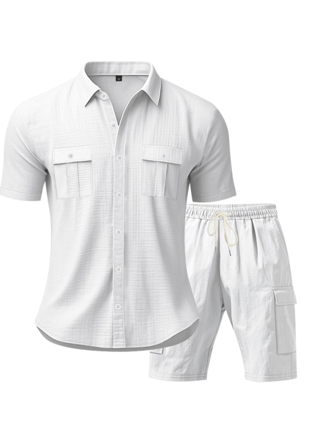Button Up Shirt and Shorts Set | The Nichole Collection