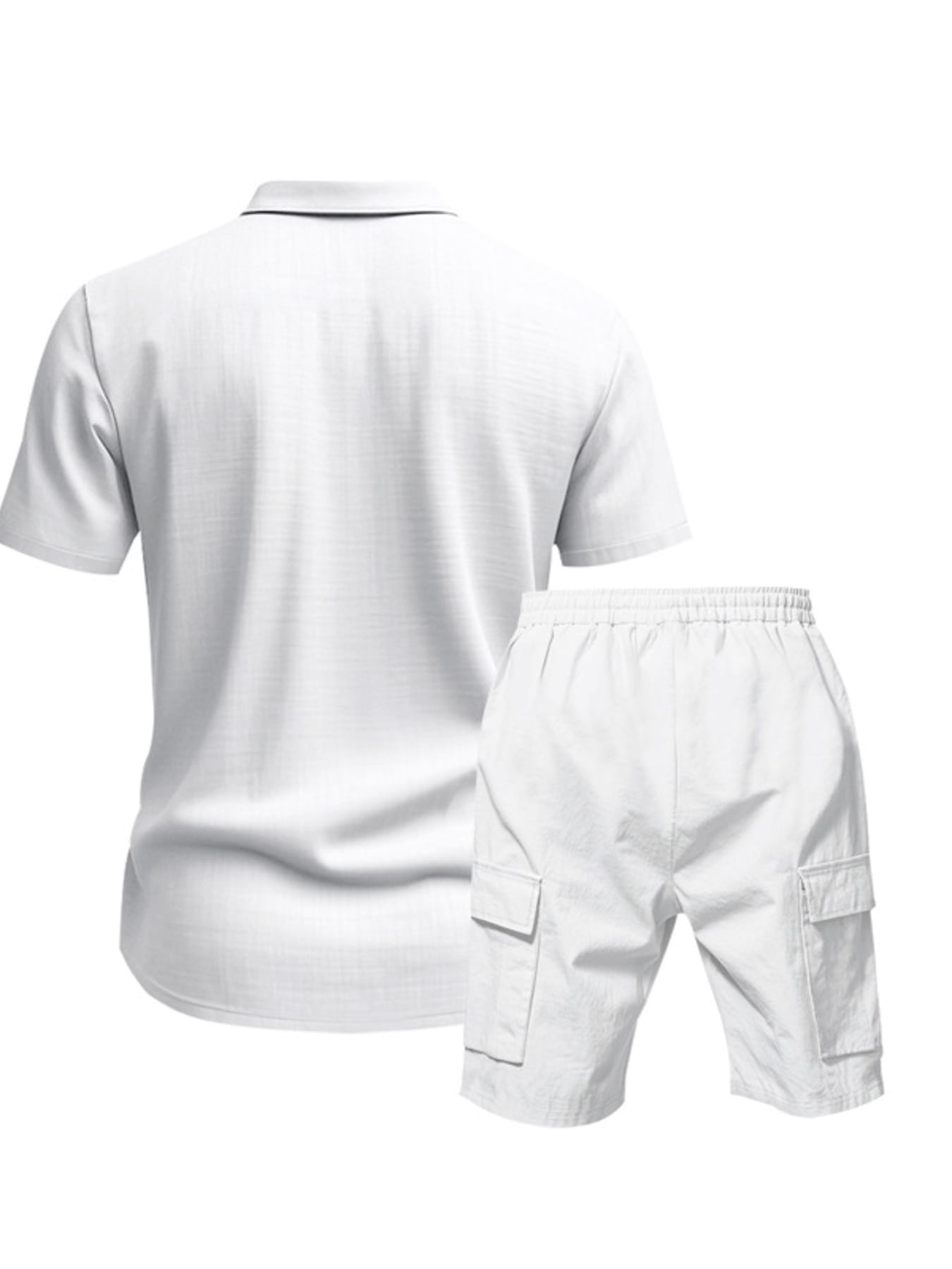 Button Up Shirt and Shorts Set | The Nichole Collection