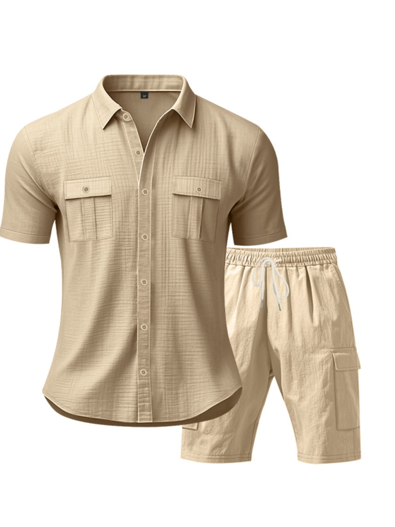 Button Up Shirt and Shorts Set | The Nichole Collection