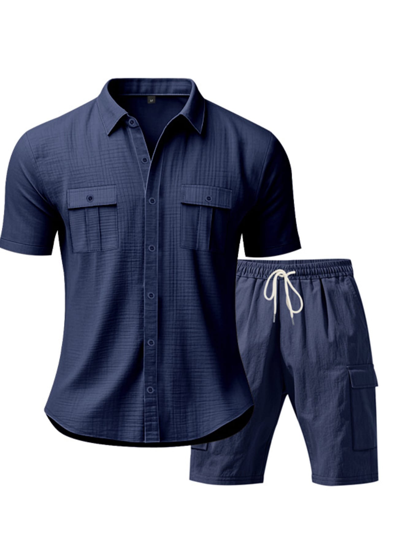 Button Up Shirt and Shorts Set | The Nichole Collection