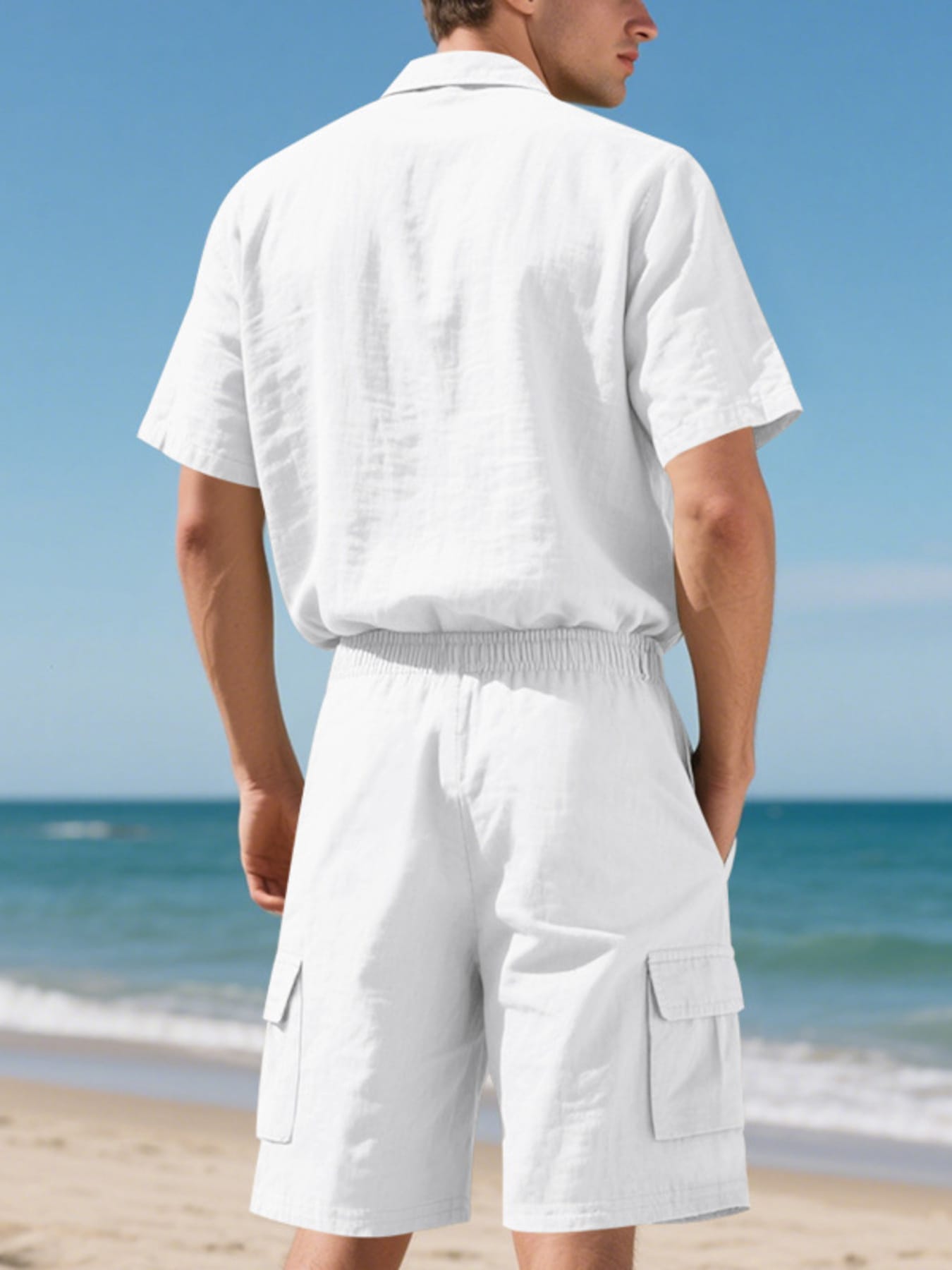 Button Up Shirt and Shorts Set | The Nichole Collection