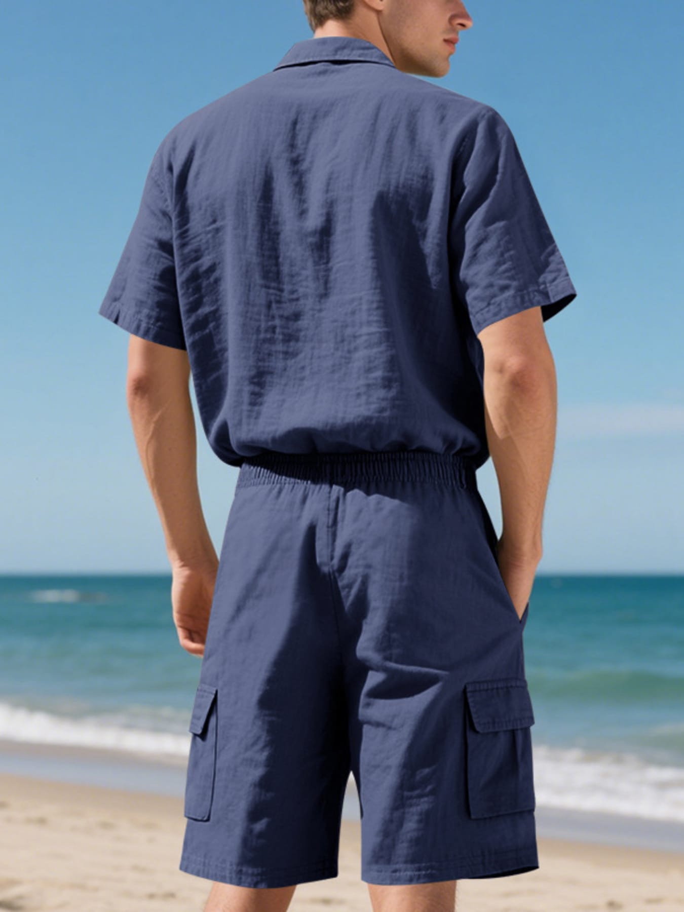 Button Up Shirt and Shorts Set | The Nichole Collection