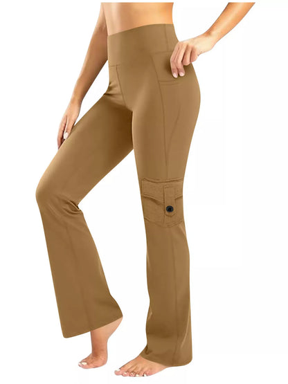 High-Waisted Yoga Pants with Pockets The Nichole Collection - Official Site