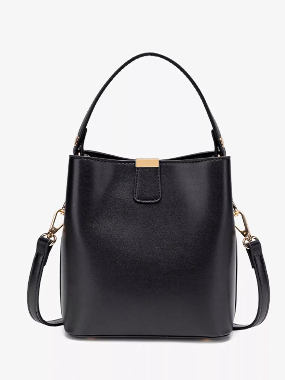 GOLD-TONE BUCKET CROSSBODY BAG The Nichole Collection - Official Site