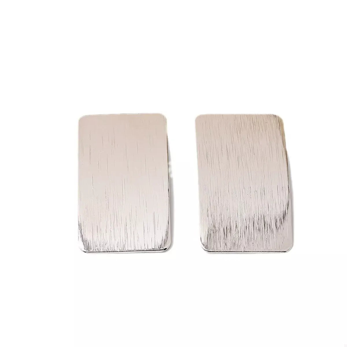 TAILORED RECTANGLE EARRINGS The Nichole Collection - Official Site