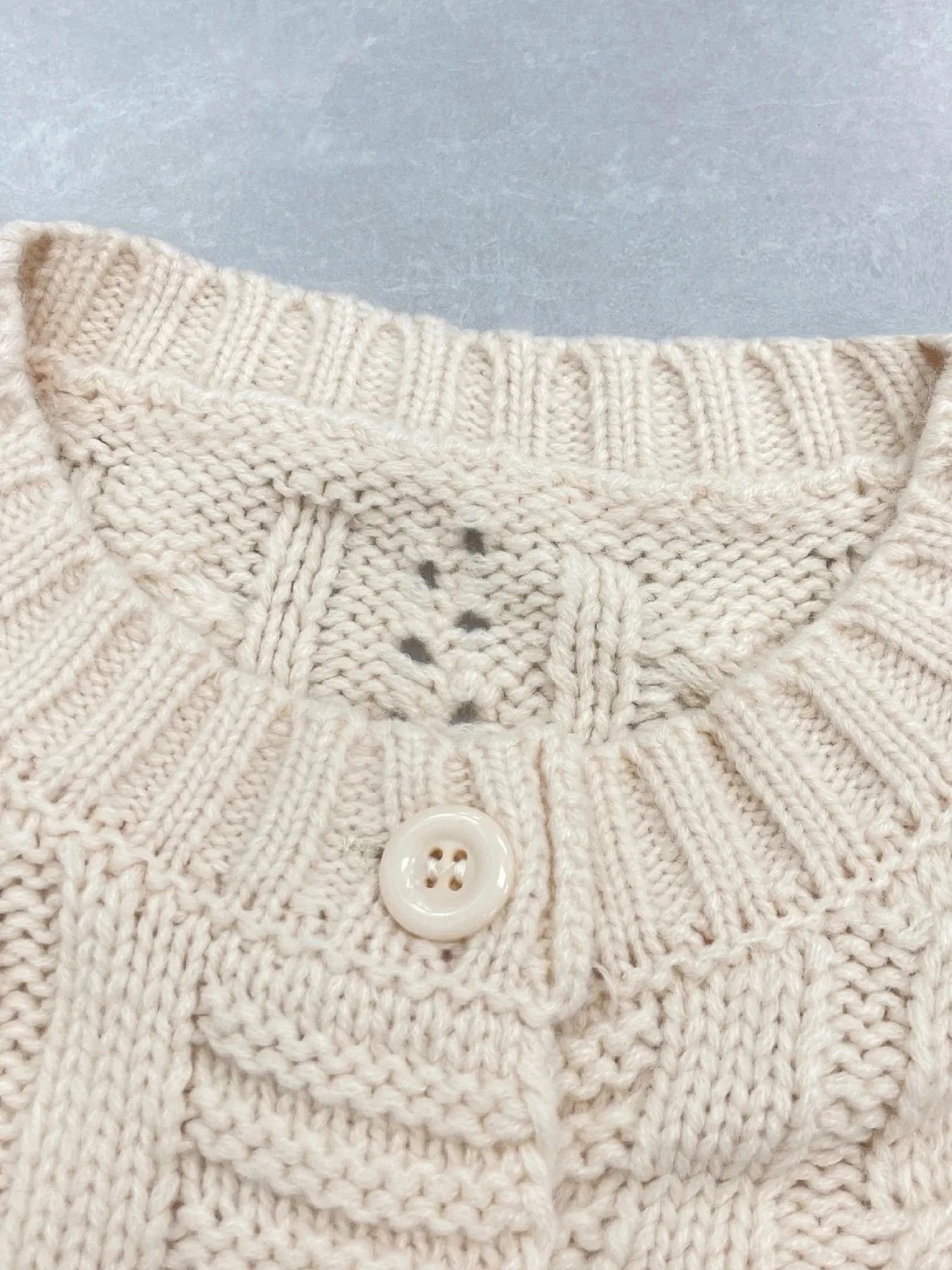 Cable Knit Belted Cardigan with Button Front Cardigan The Nichole Collection
