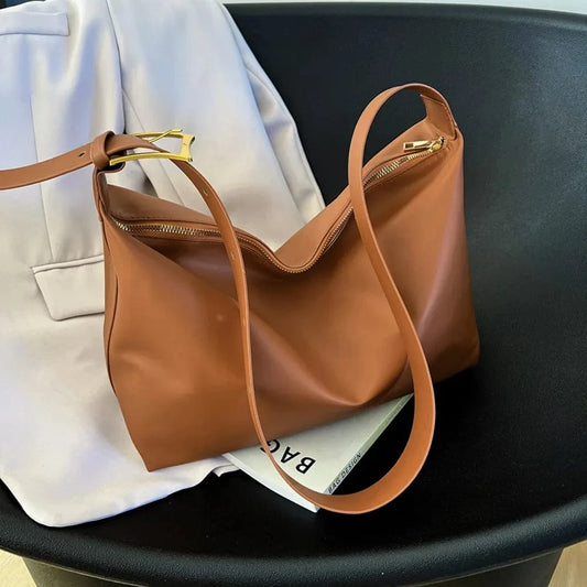 Café Grace Slouch Tote Caramel / One Size The Nichole Collection