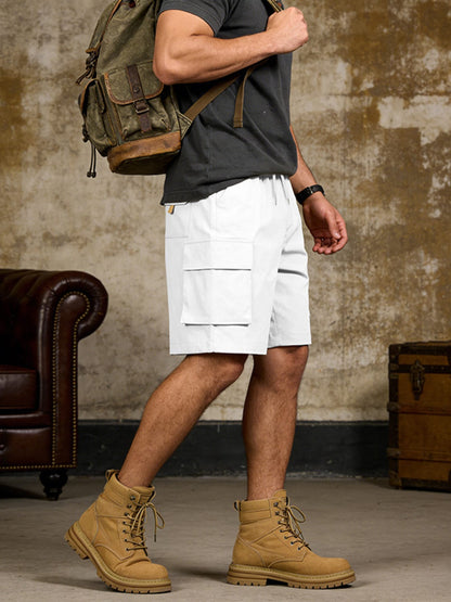 Cargo Shorts with Drawstring Waist | The Nichole Collection