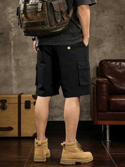 Cargo Shorts with Drawstring Waist | The Nichole Collection