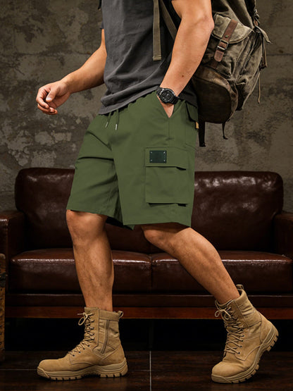 Cargo Shorts with Drawstring Waist | The Nichole Collection