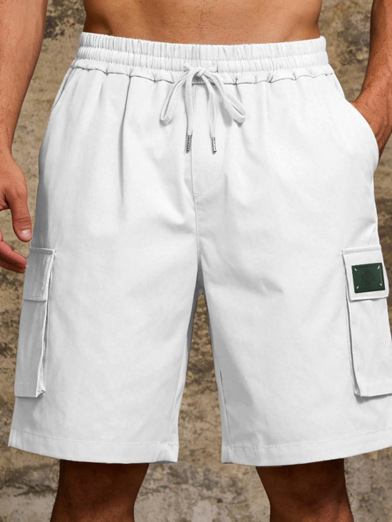 Cargo Shorts with Drawstring Waist | The Nichole Collection