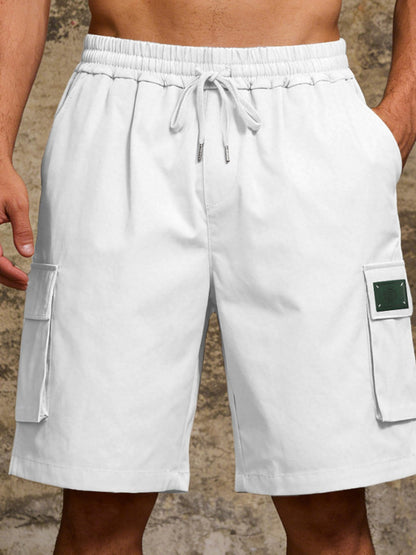 Cargo Shorts with Drawstring Waist | The Nichole Collection