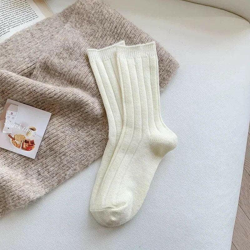 Cashmere Wool Women’s Warm Winter Socks 02 The Nichole Collection
