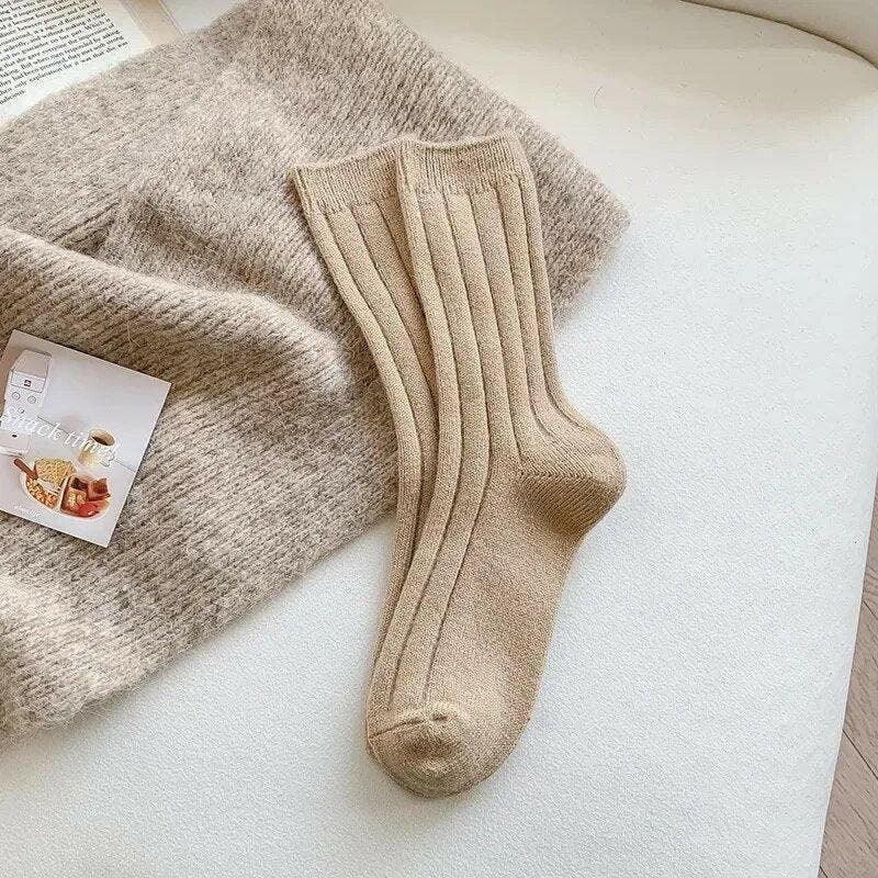Cashmere Wool Women’s Warm Winter Socks The Nichole Collection