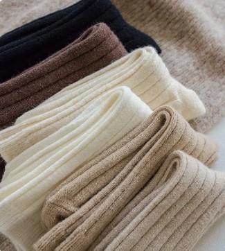 Cashmere Wool Women’s Warm Winter Socks The Nichole Collection
