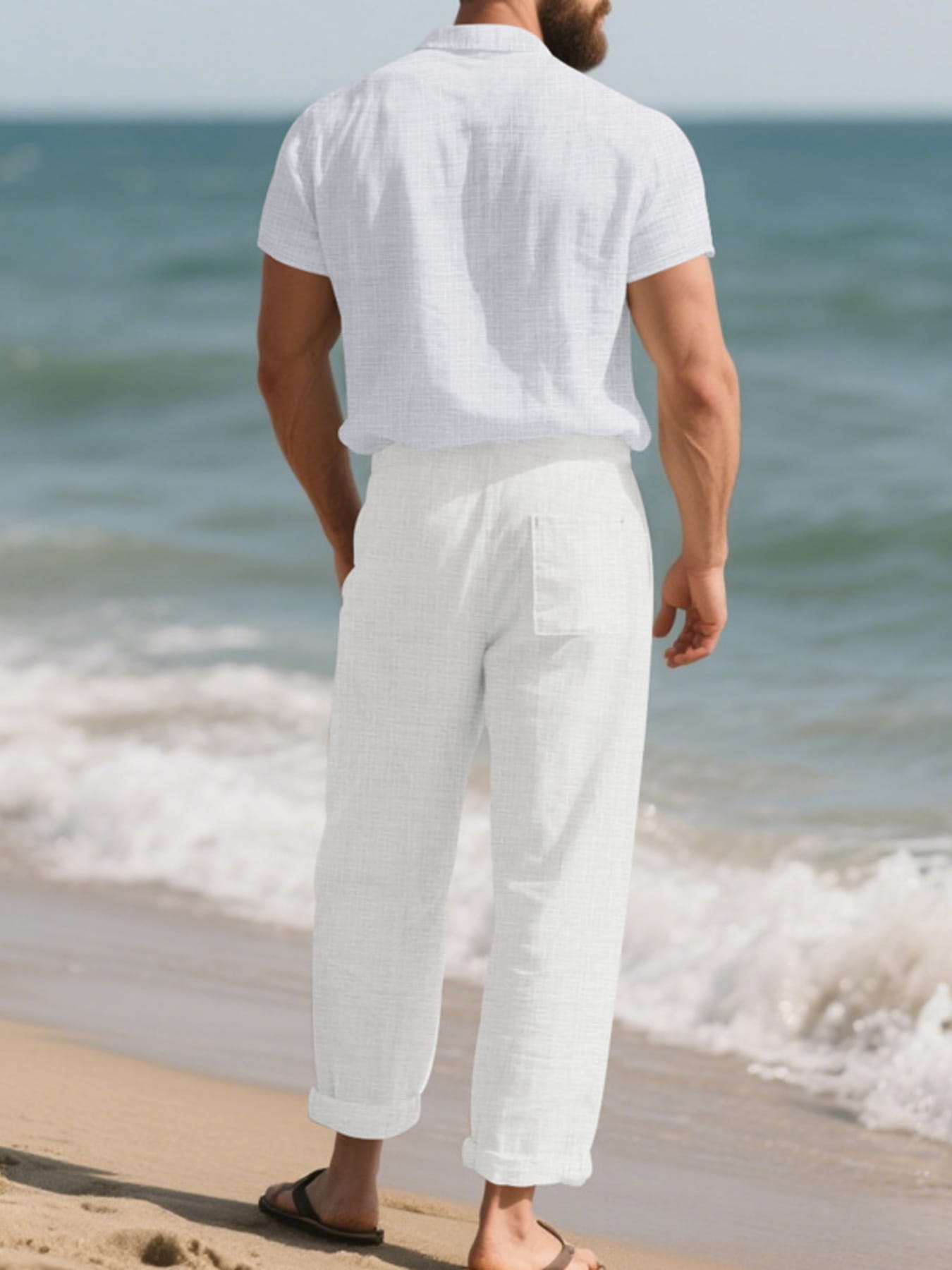 Casual Button Up Shirt and Pants Set | The Nichole Collection