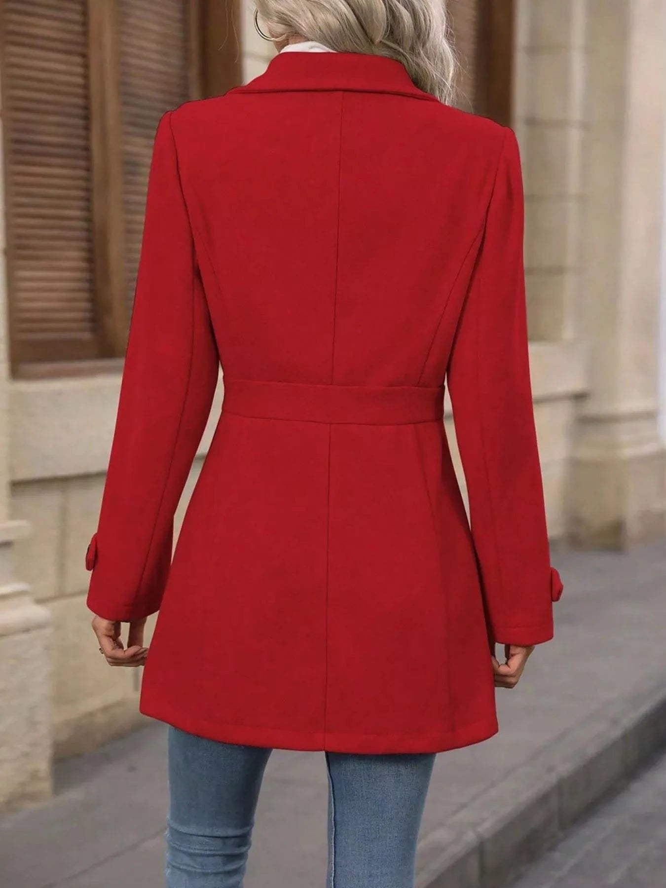 Casual & Classy Button-Up Long Sleeve Coat Jackets The Nichole Collection