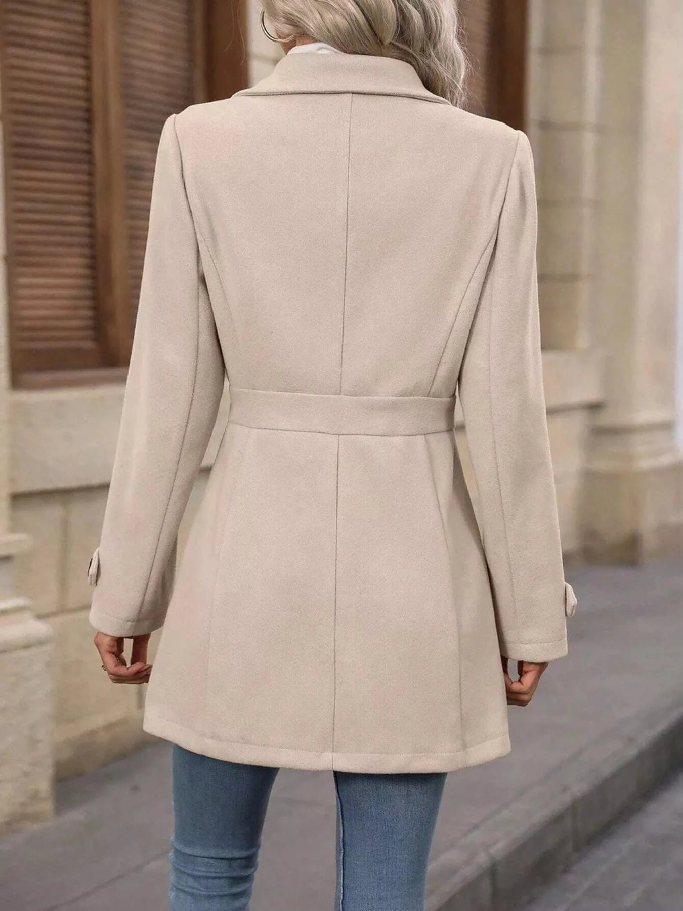 Casual & Classy Button-Up Long Sleeve Coat Jackets The Nichole Collection