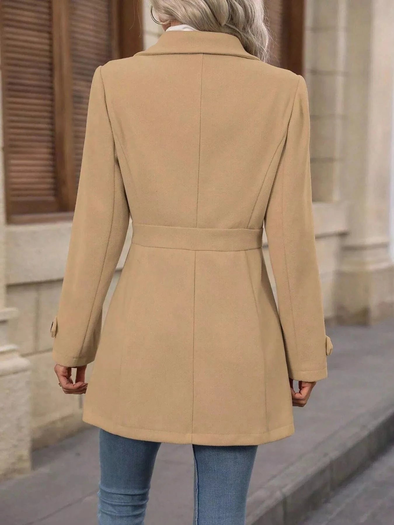 Casual & Classy Button-Up Long Sleeve Coat Jackets The Nichole Collection
