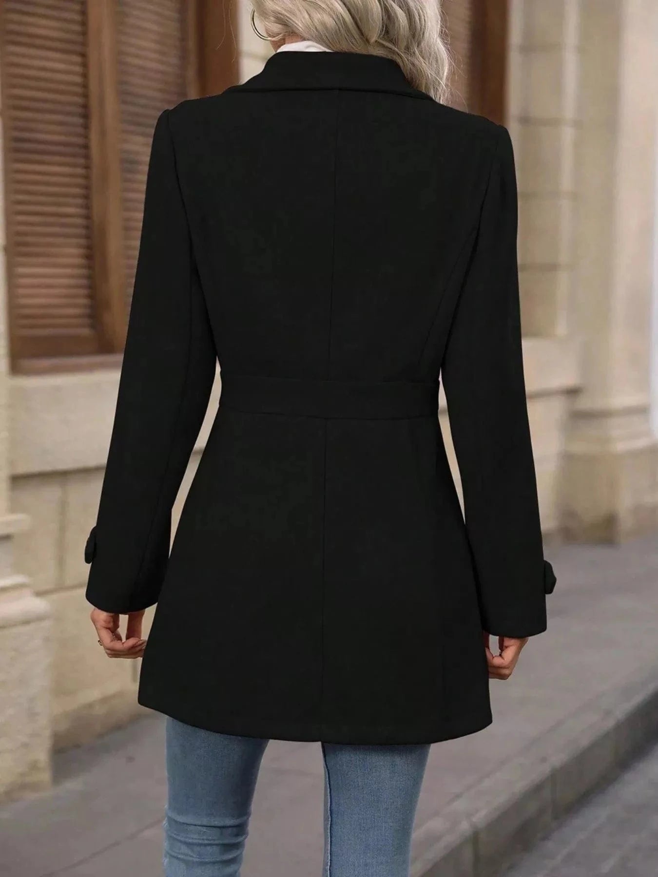 Casual & Classy Button-Up Long Sleeve Coat Jackets The Nichole Collection