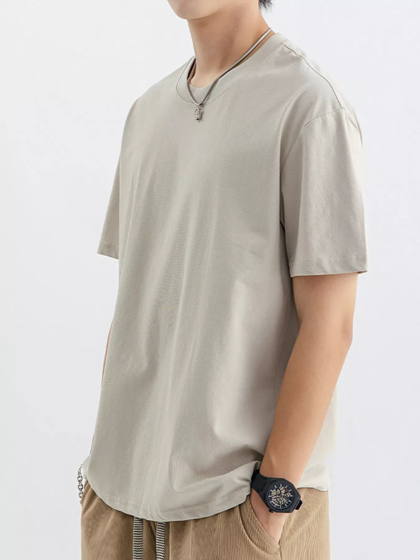 Casual Crew Neck T-Shirt | The Nichole Collection