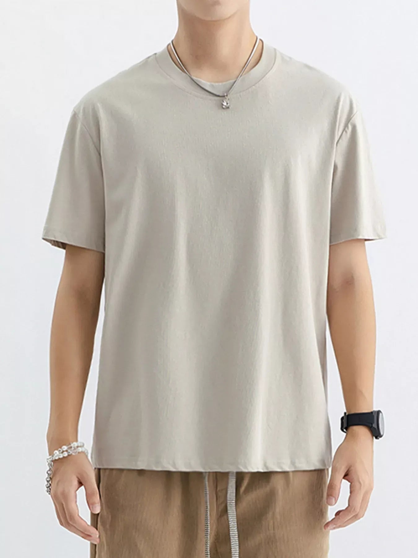 Casual Crew Neck T-Shirt | The Nichole Collection