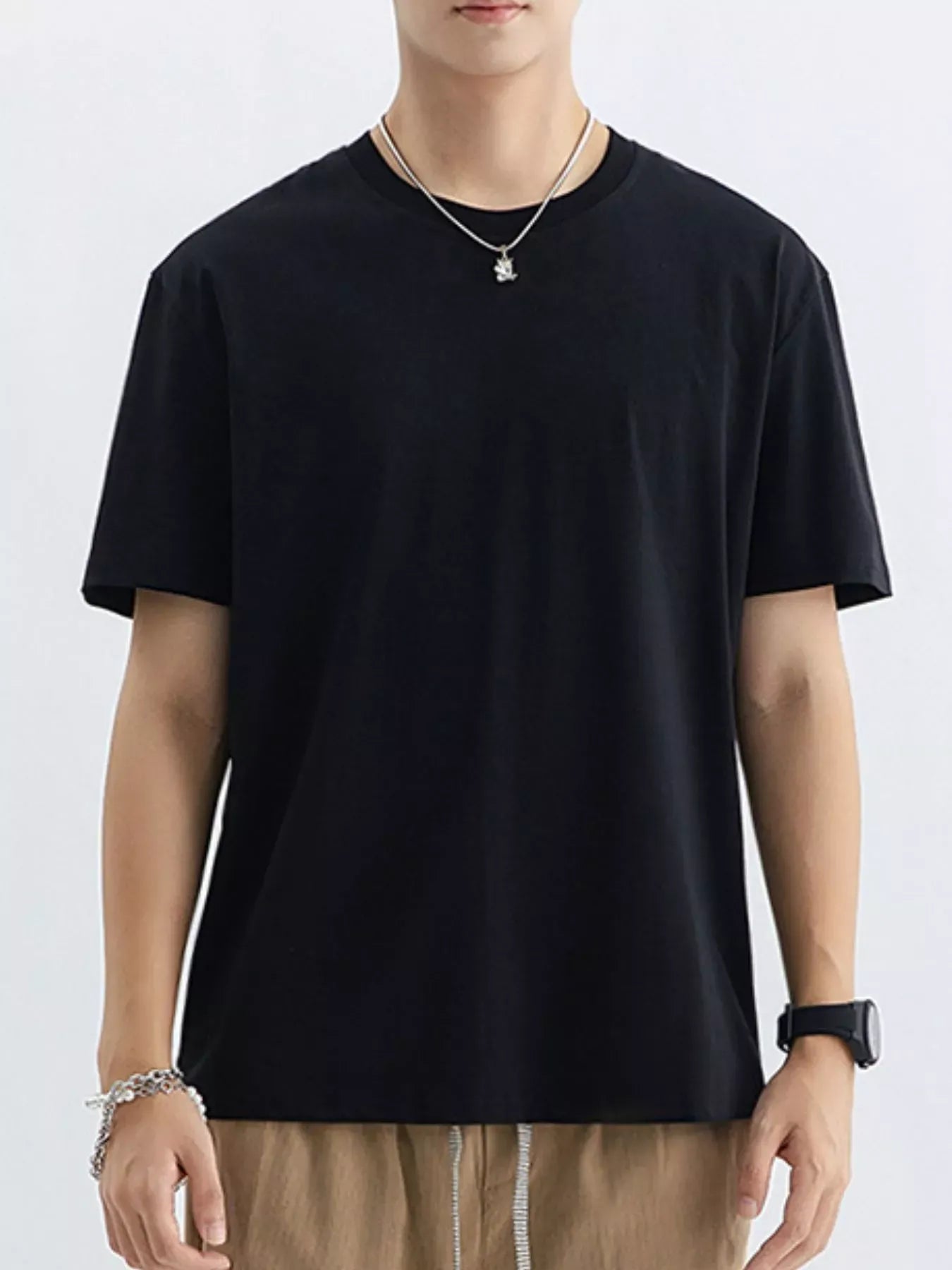 Casual Crew Neck T-Shirt | The Nichole Collection