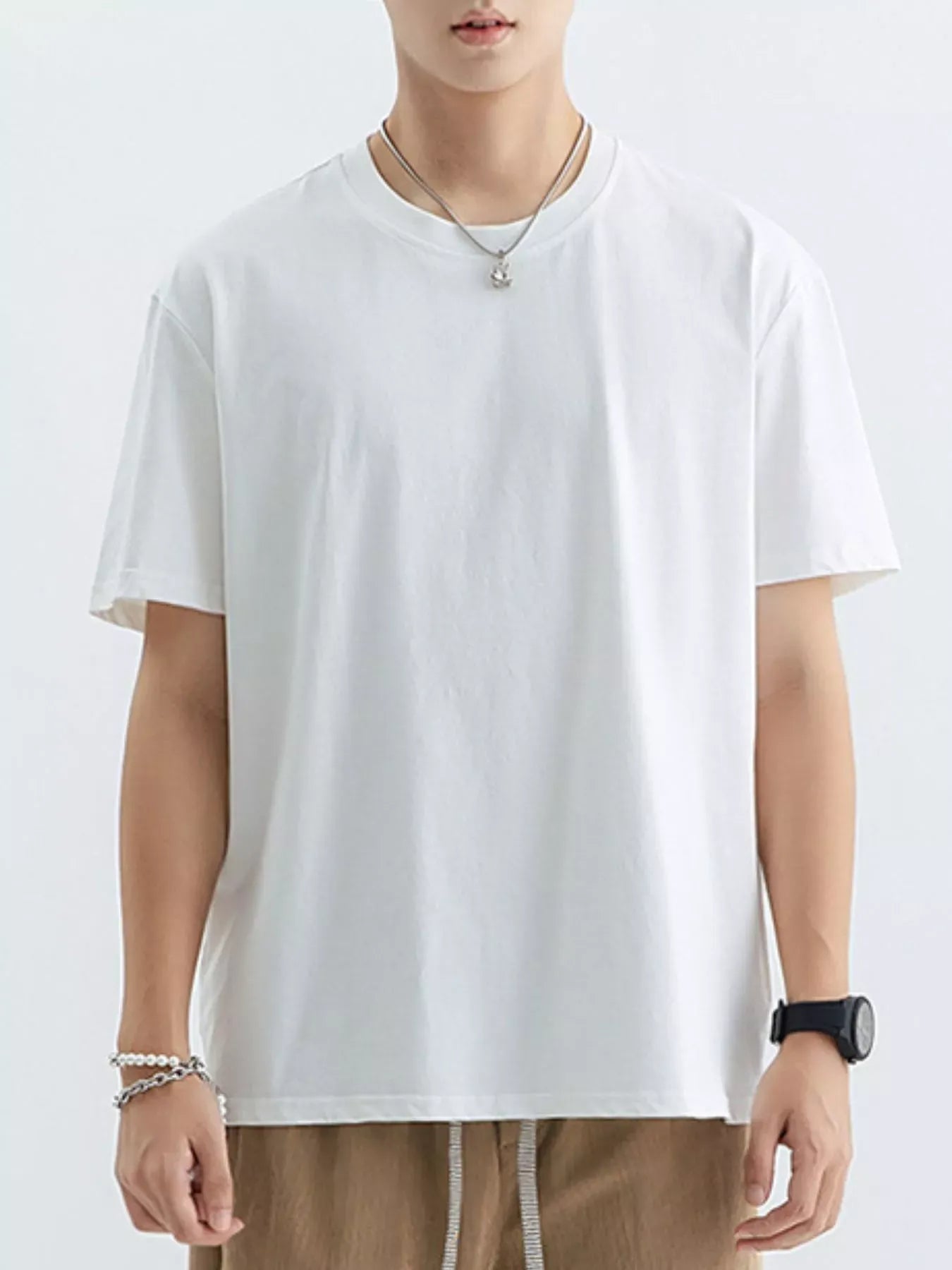 Casual Crew Neck T-Shirt | The Nichole Collection