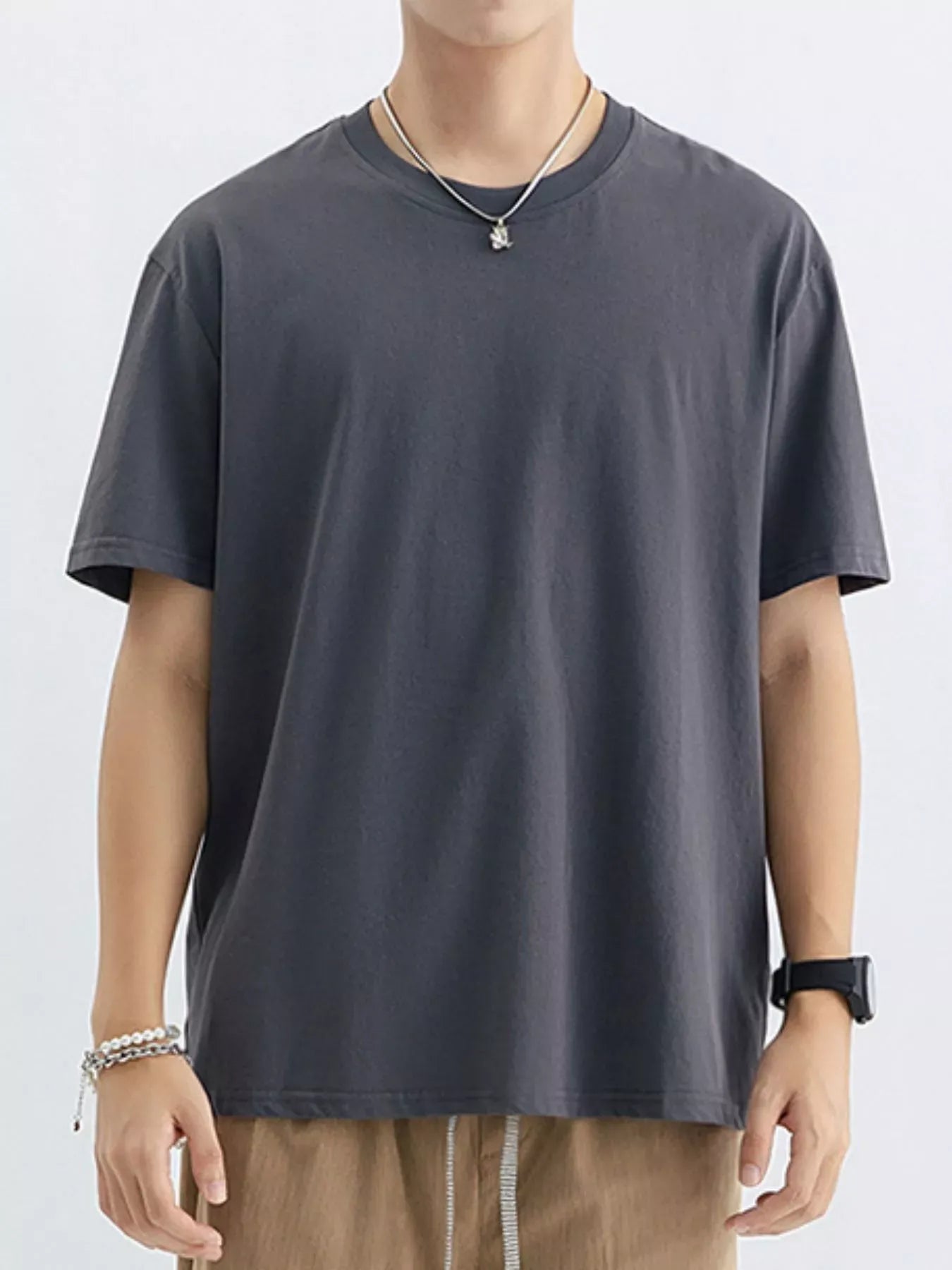 Casual Crew Neck T-Shirt | The Nichole Collection