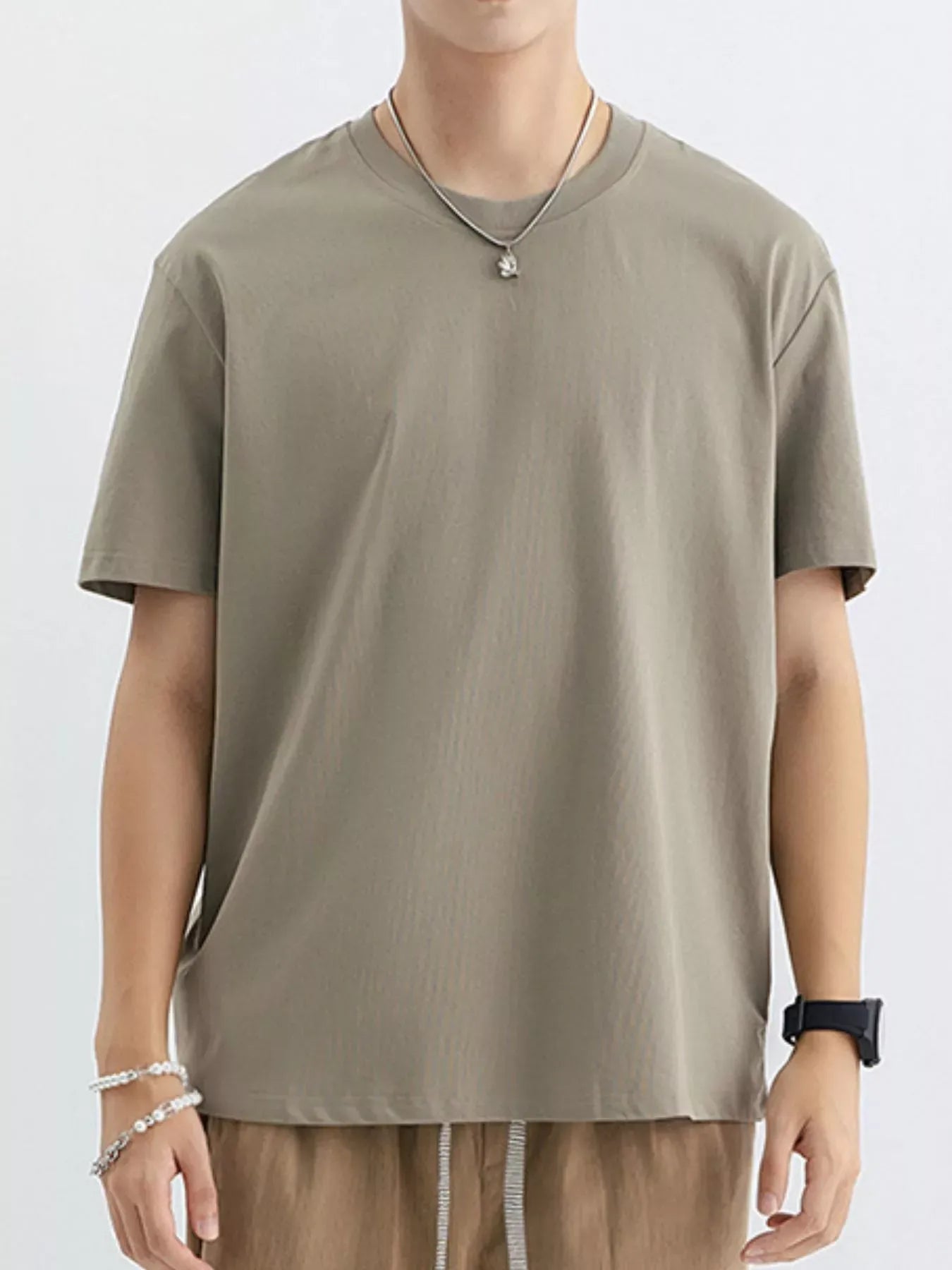 Casual Crew Neck T-Shirt | The Nichole Collection