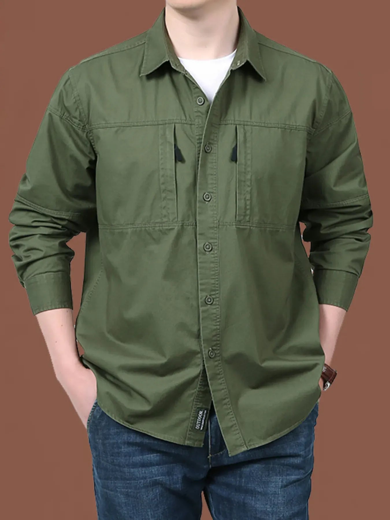 Casual Long-Sleeve Shirt | The Nichole Collection