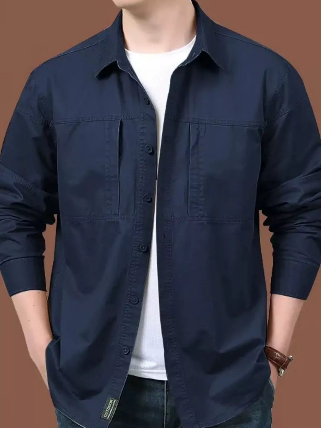 Casual Long-Sleeve Shirt | The Nichole Collection