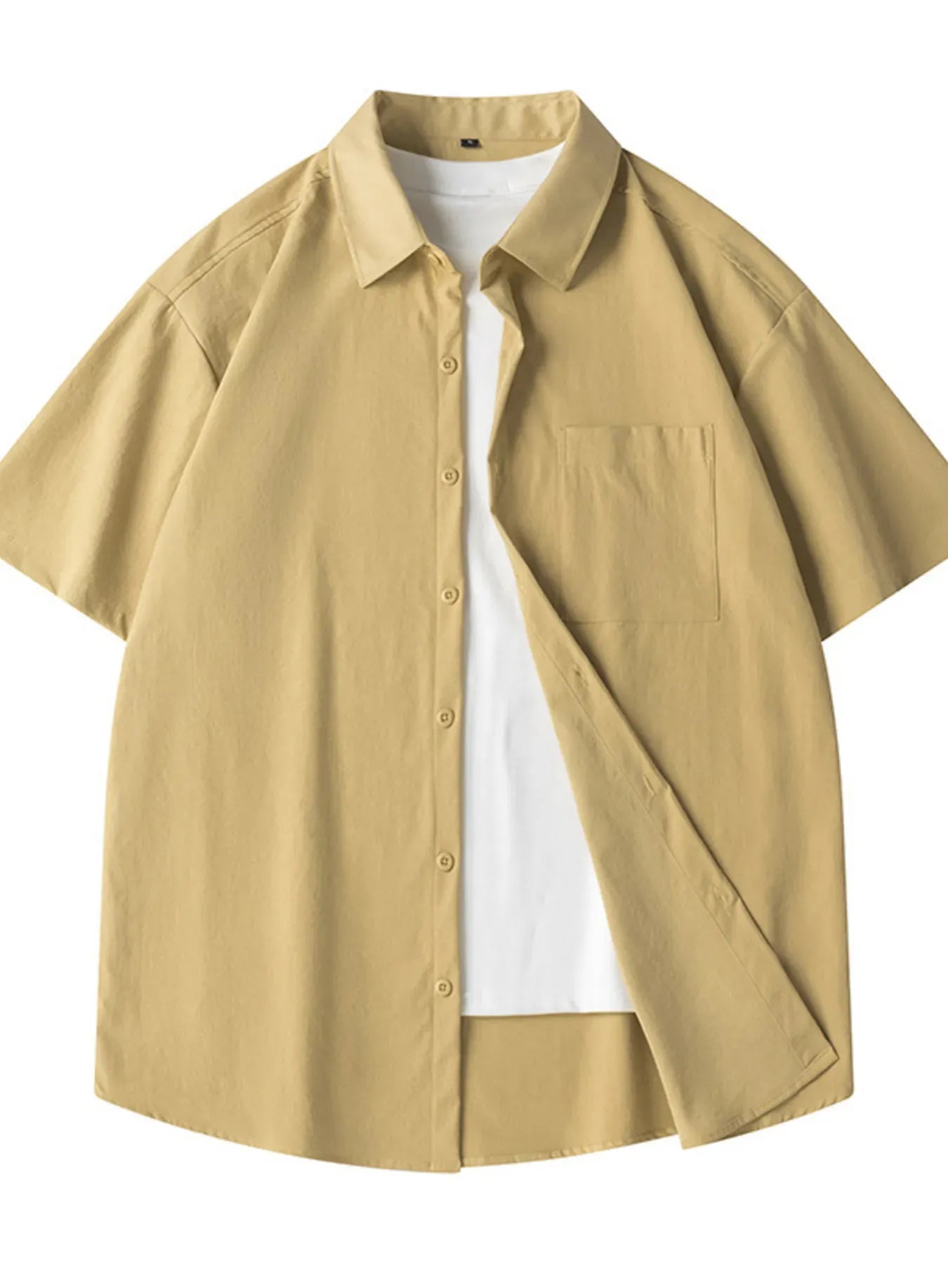 Casual Loose Fit Short Sleeve Shirt | The Nichole Collection