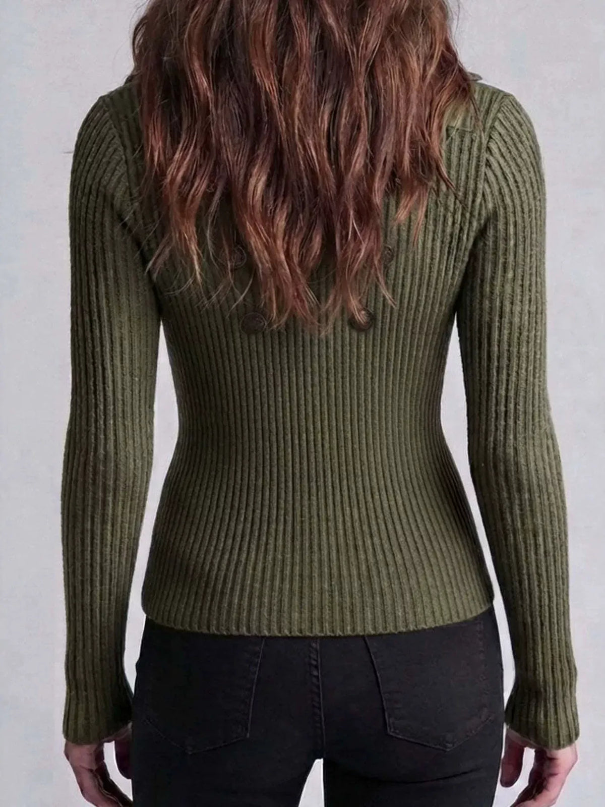 Ribbed Knit Cardigan The Nichole Collection - Official Site