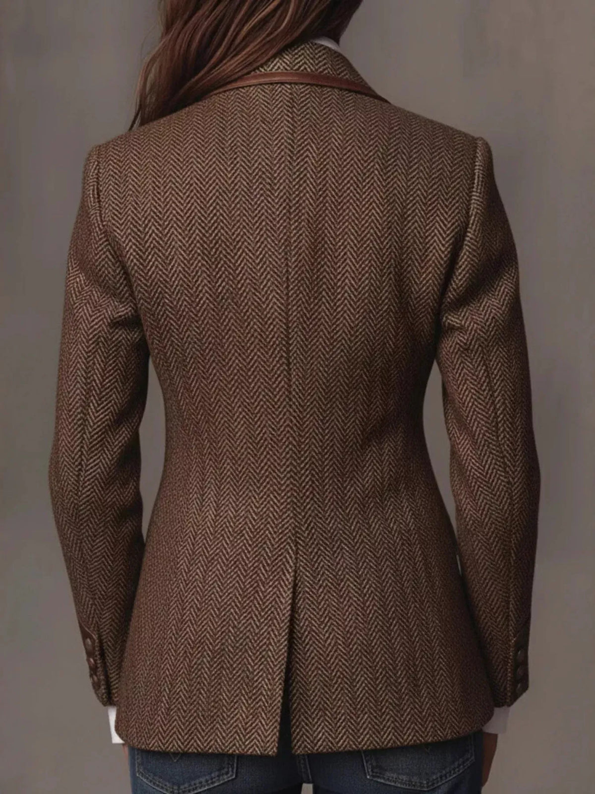 SAVILE HERRINGBONE TAPESTRY BLAZER The Nichole Collection - Official Site
