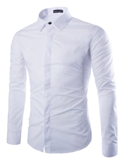 Classic Fit Long Sleeve Shirt | The Nichole Collection