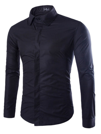 Classic Fit Long Sleeve Shirt | The Nichole Collection