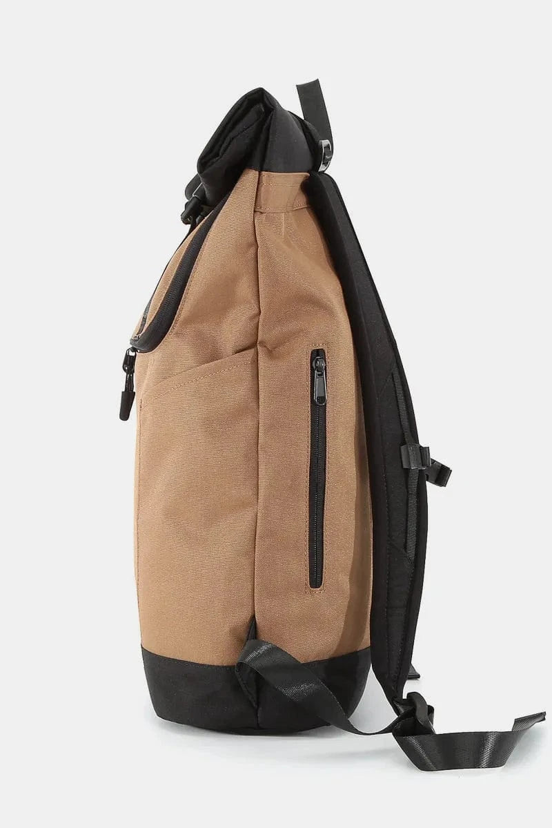 Contrast Waterproof Canvas Backpack Bag Backpacks The Nichole Collection