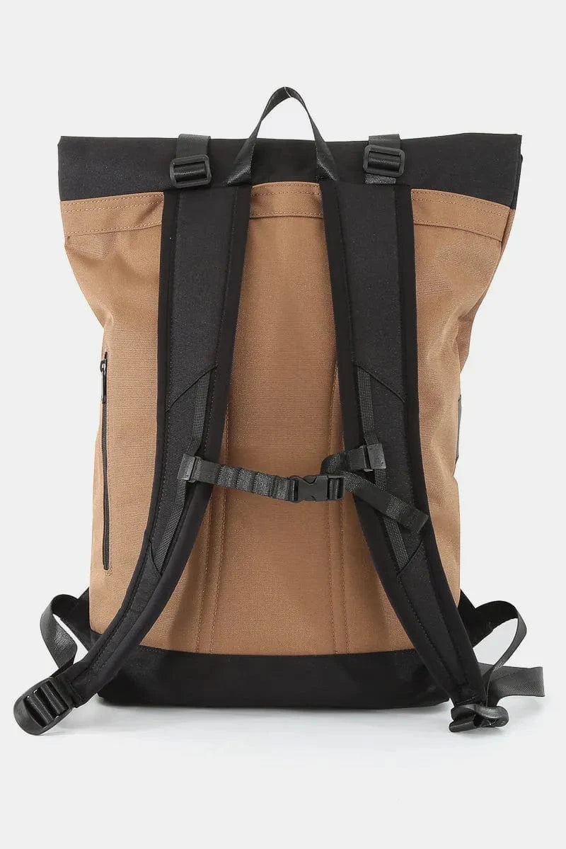 Contrast Waterproof Canvas Backpack Bag Backpacks The Nichole Collection