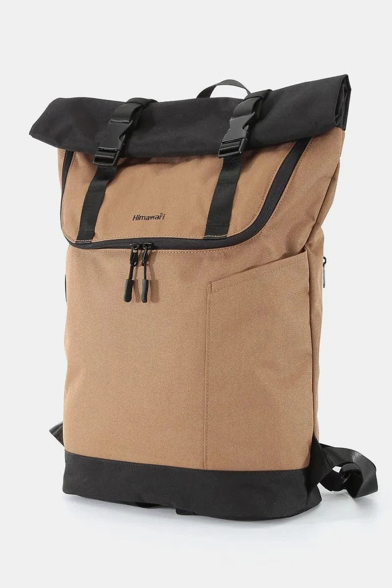 Contrast Waterproof Canvas Backpack Bag Backpacks The Nichole Collection