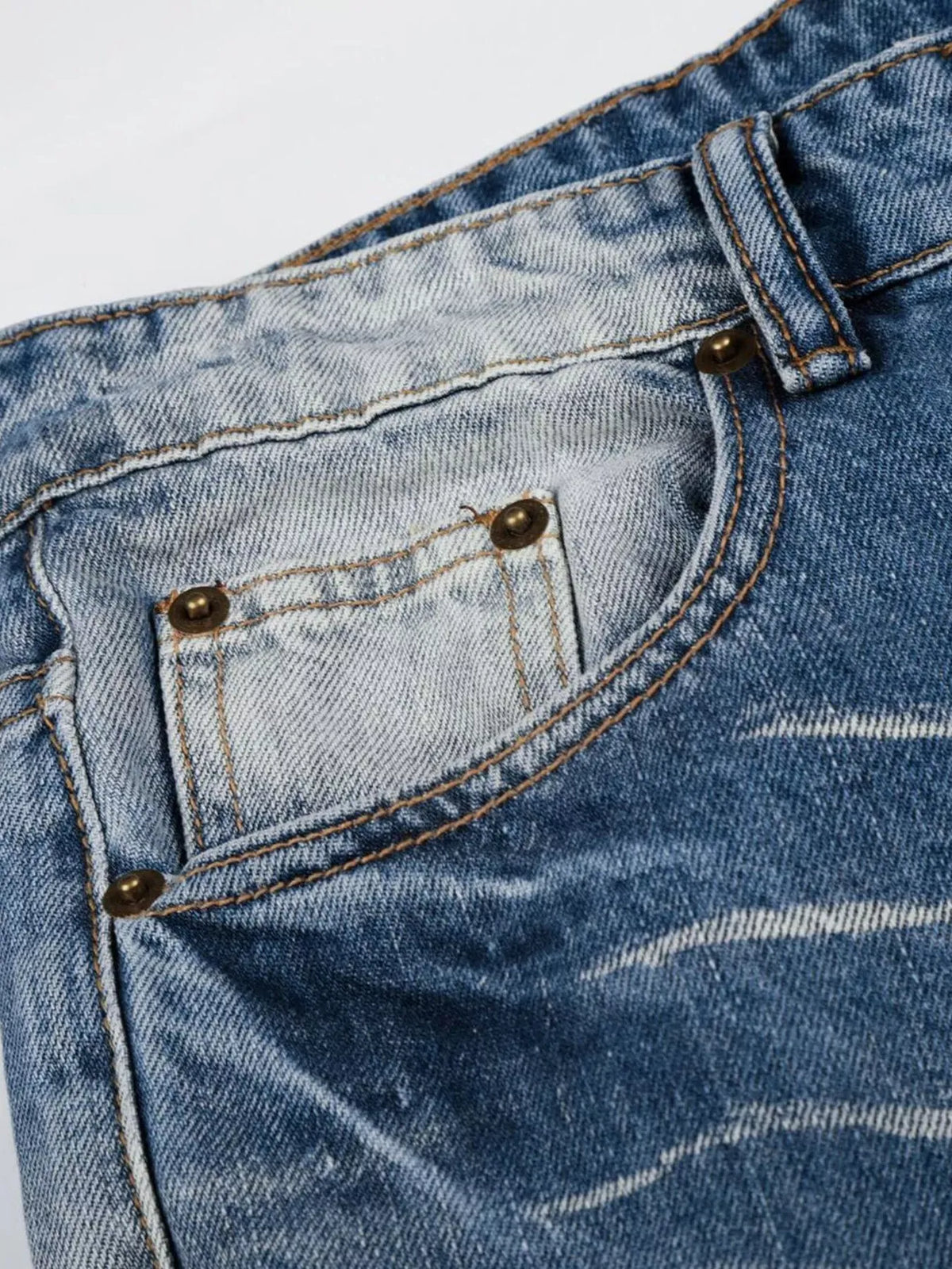 Men's Washed Wide-Leg Jeans The Nichole Collection