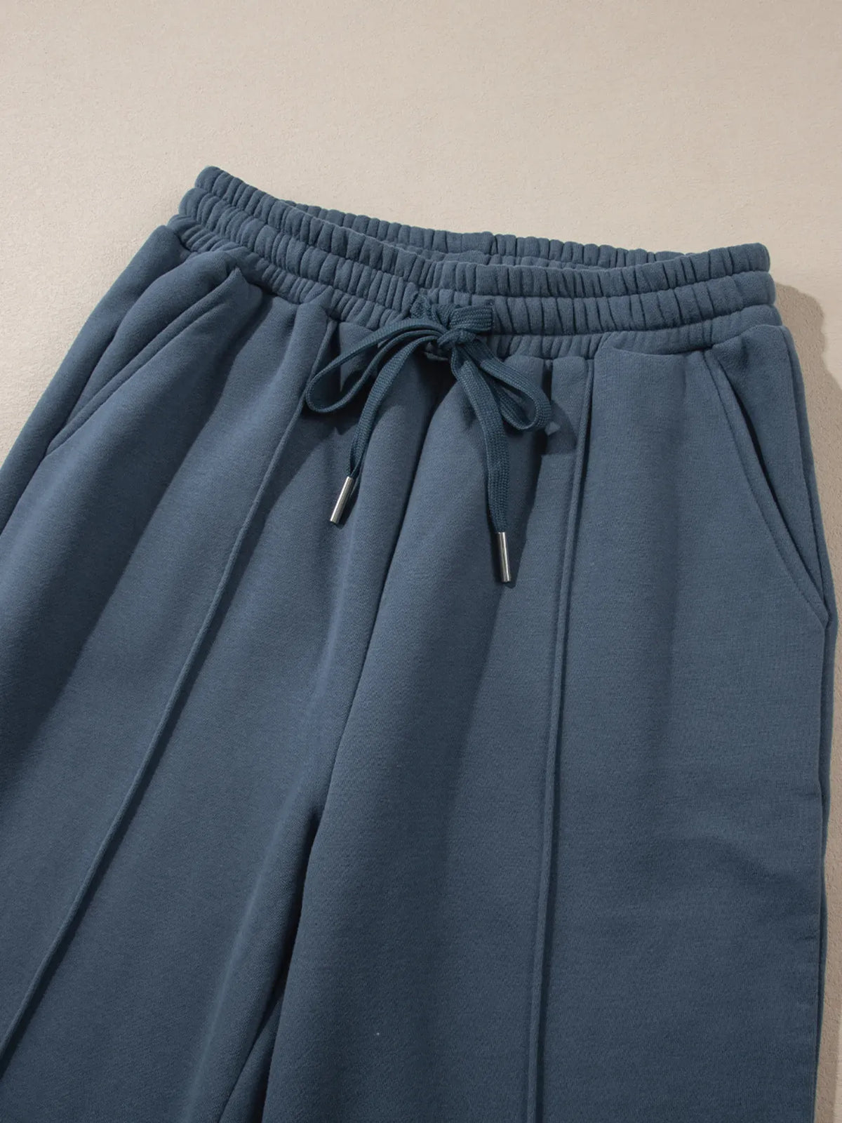 Collared Sweatshirt and High-Waisted Pants Set The Nichole Collection - Official Site